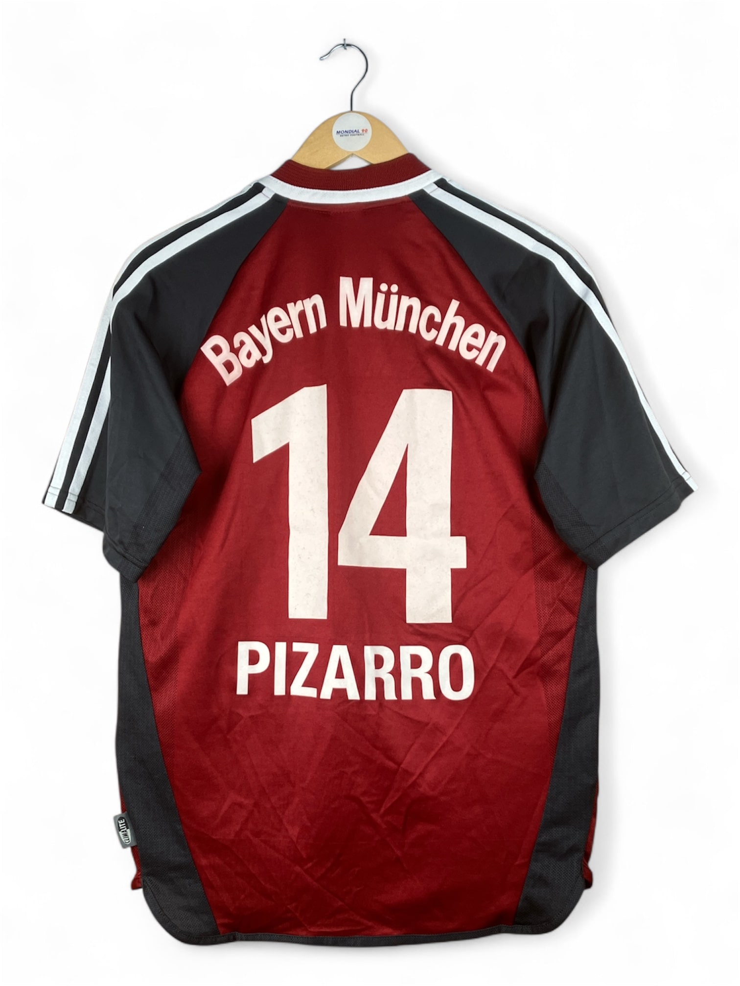 Dos 2001-02 – Bayern Munich – Maillot domicile (S) – #14 PIZARRO