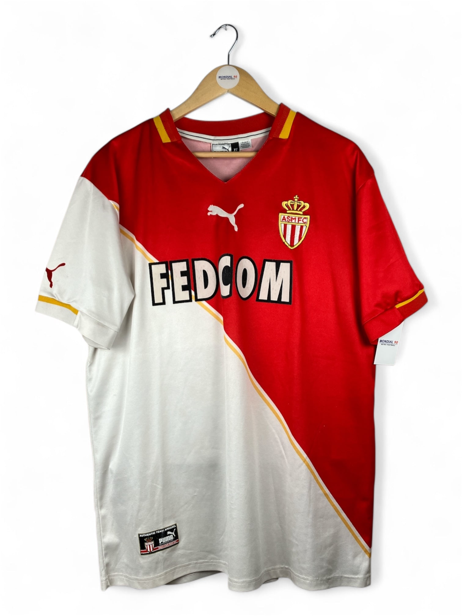 Face avant 2001-02 – Monaco – Maillot domicile (XL)