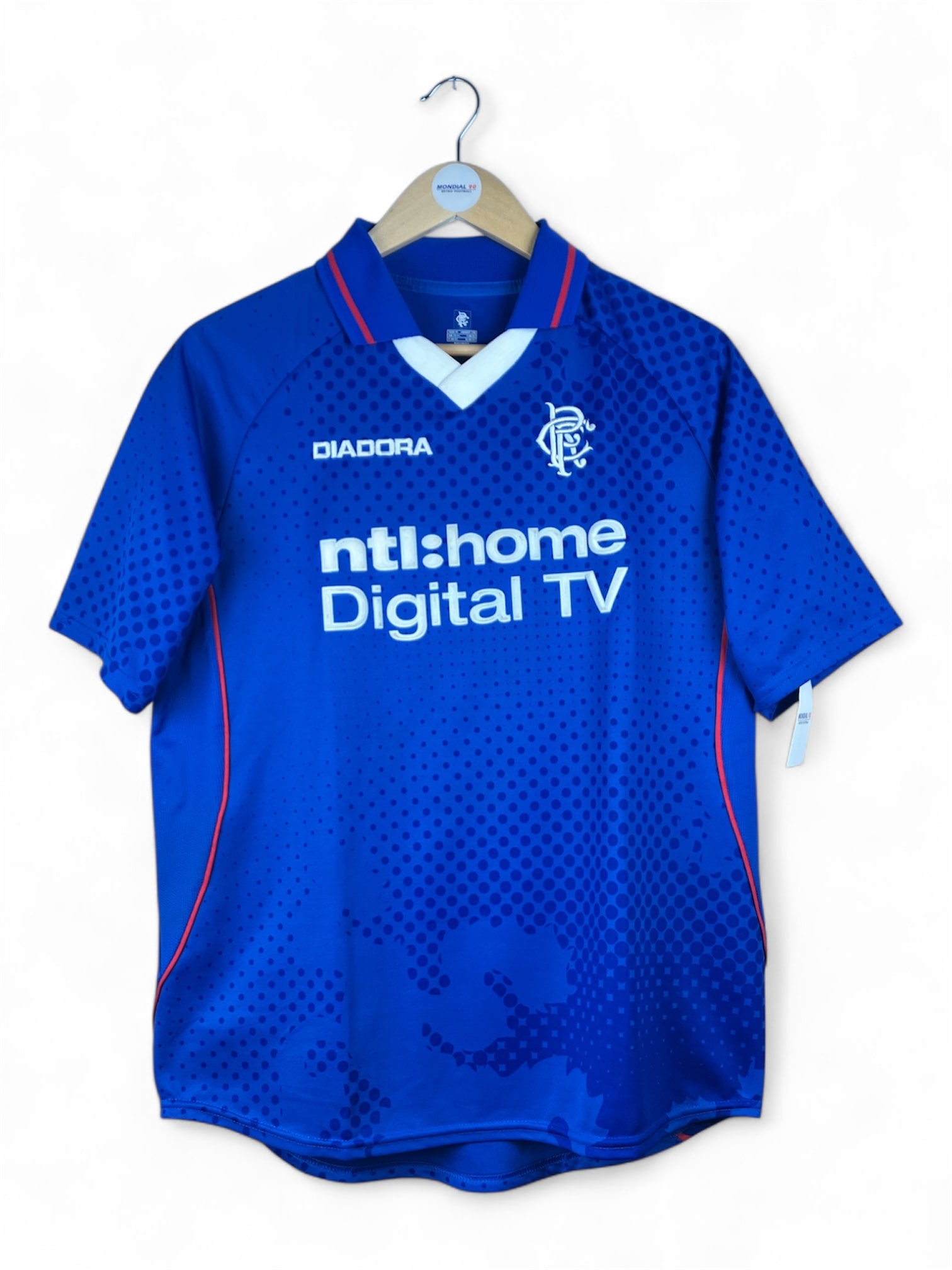 Face avant 2002-03 – Rangers FC – Maillot domicile (M)