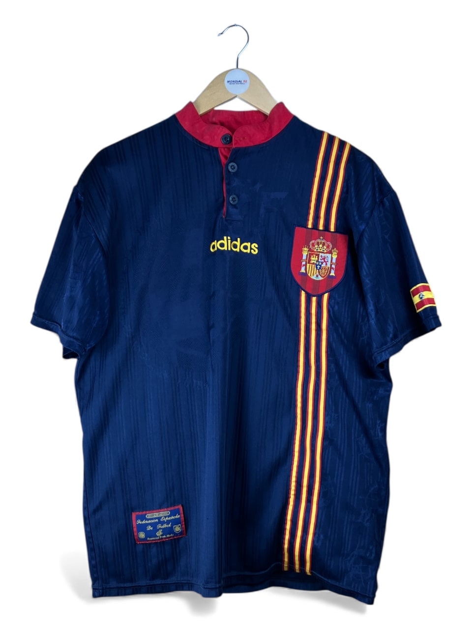 Face avant 1996-97 – Espagne – Maillot extérieur (L)