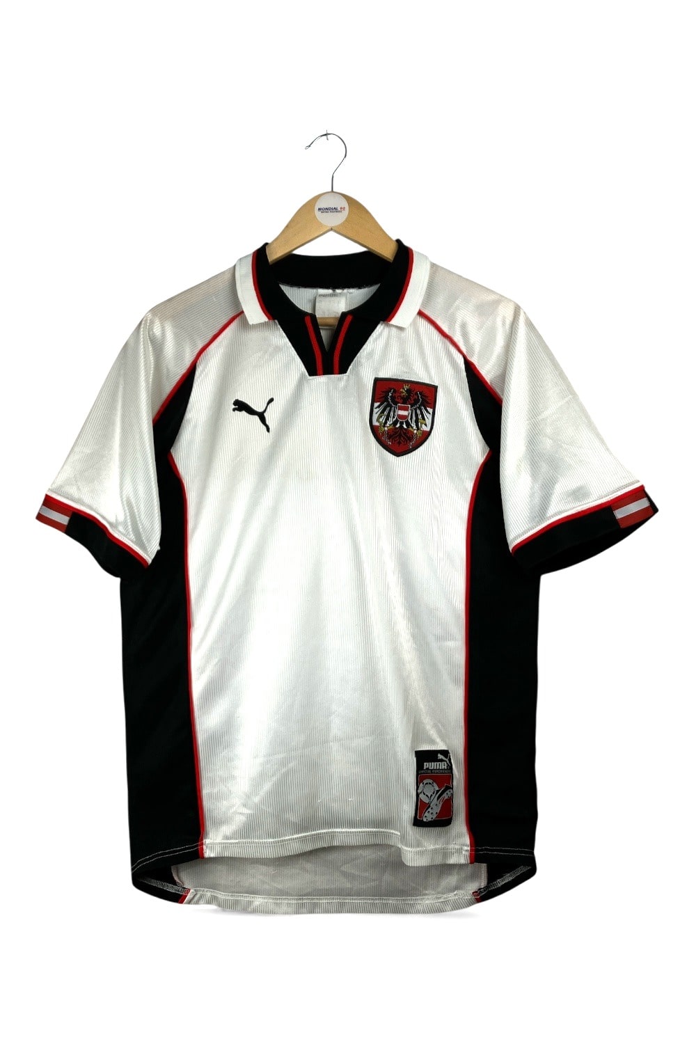 Face avant 1998-00 – Autriche – Maillot domicile (S)