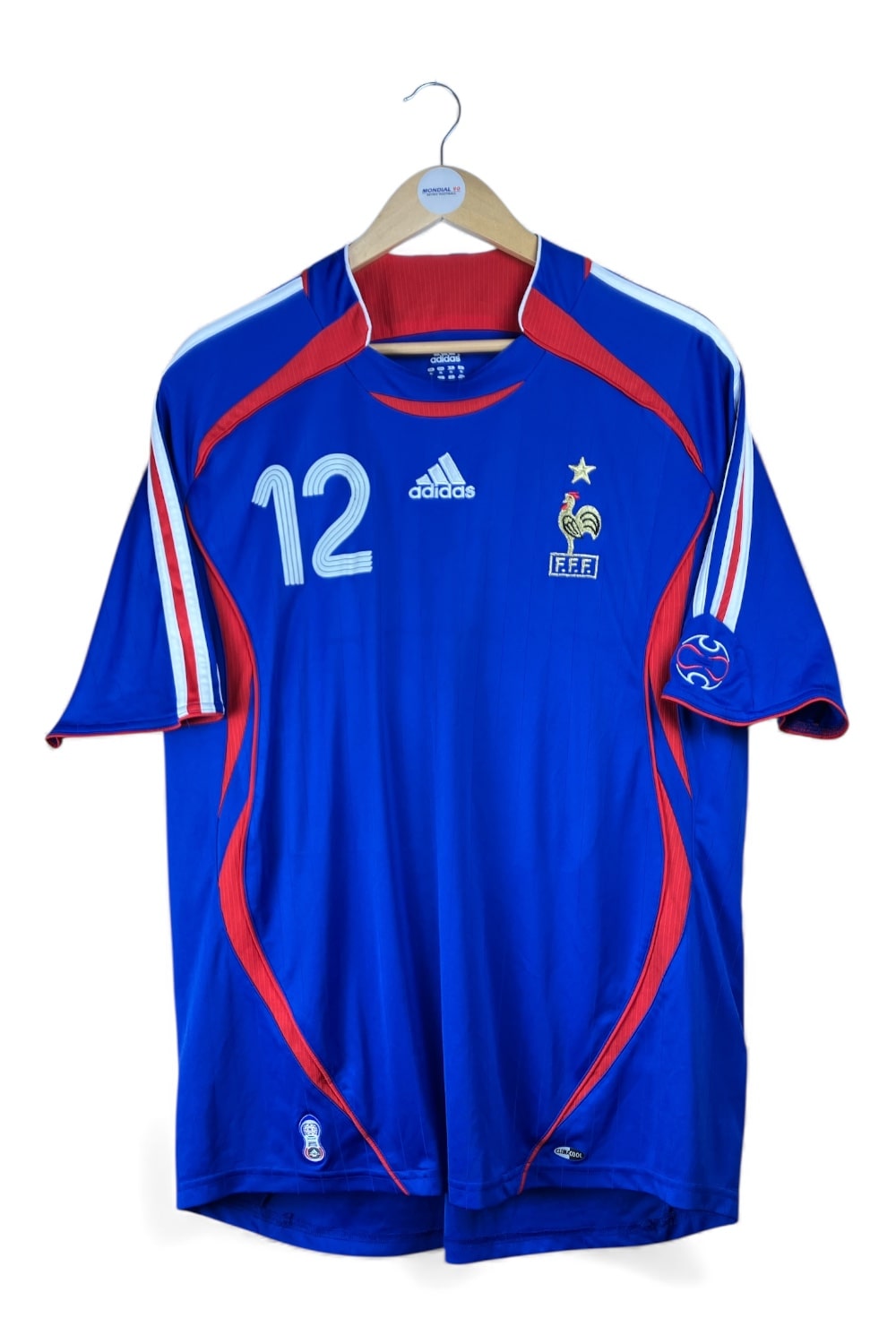 Face avant 2005-07 – France – Maillot domicile (XL) – #12 HENRY